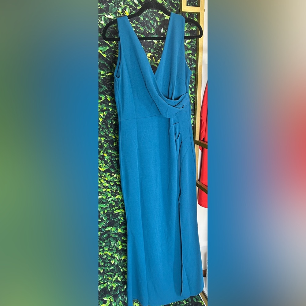Blue dress